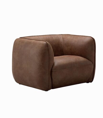 Fauteuil WALNEY cognac