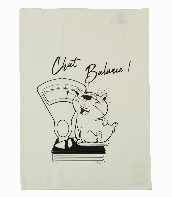 Torchon chat balance ! Torchon chat balance !