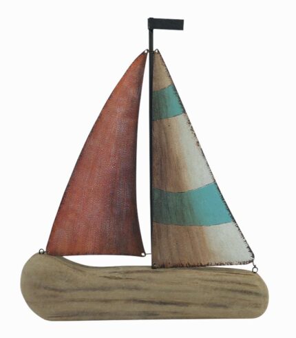 Bateau en bois 2 voiles