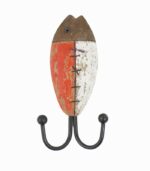 Patère poisson en bois