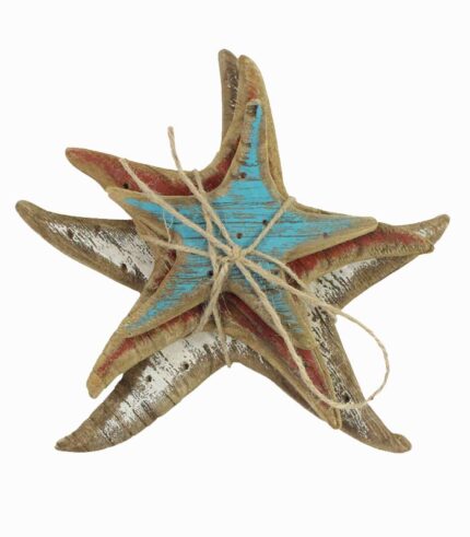 Etoiles de mer en bois