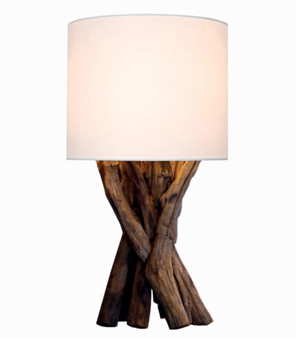 Lampe teck RITAN