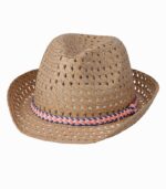 Chapeau d'été enfant naturel
