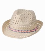 Chapeau d'été enfant beige