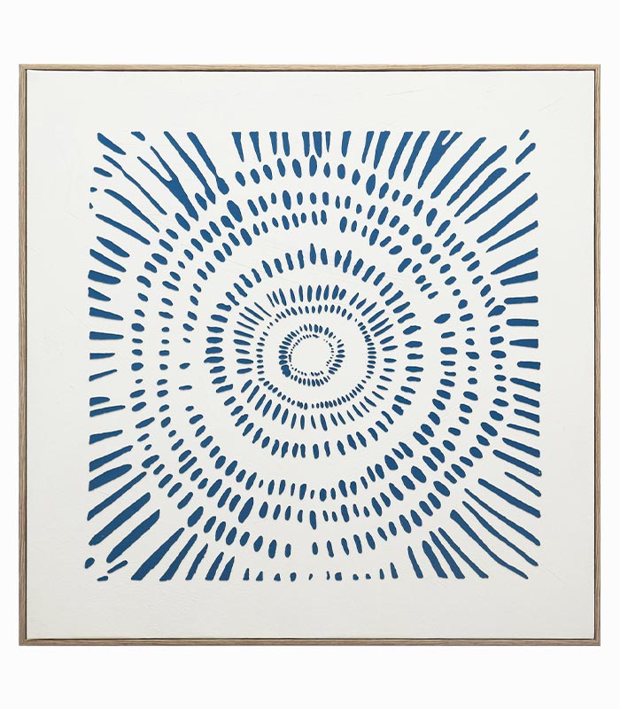 Tableau toile IRIS BLEUE Tableau toile IRIS BLEUE