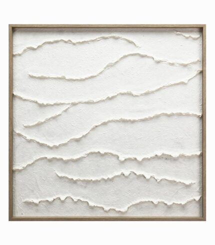 Tableau toile RELIEF VAGUES