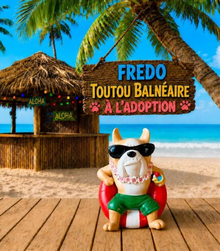 Fredo le maître-nageur en congé