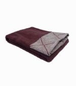 Serviette bordeaux BERGEN