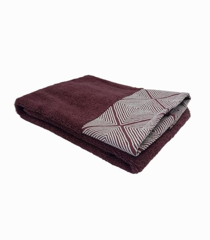 Serviette bordeaux BERGEN