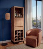 Etagère à vin en teck SOLO