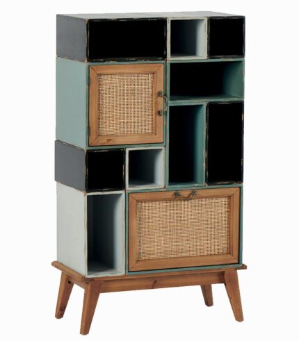 Commode déco haute WENDY caissons modulables