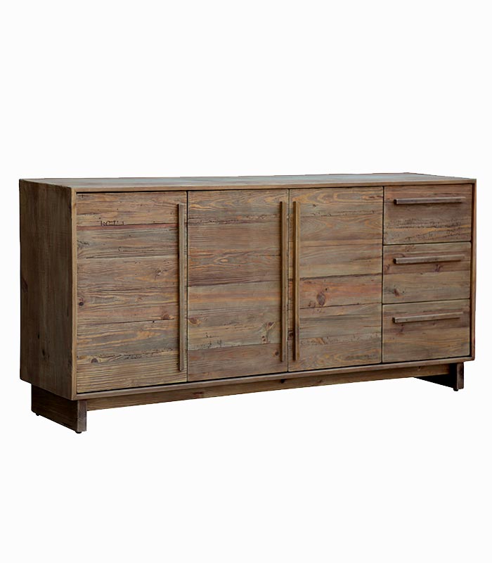 Bahut pin recyclé L 185 cm EYLAND