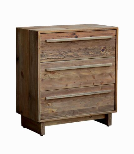 Commode pin recyclé L 80 cm EYLAND