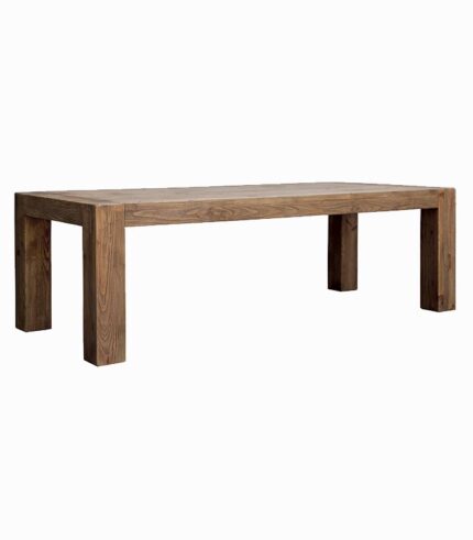 Table pin recyclé L 240 cm EYLAND