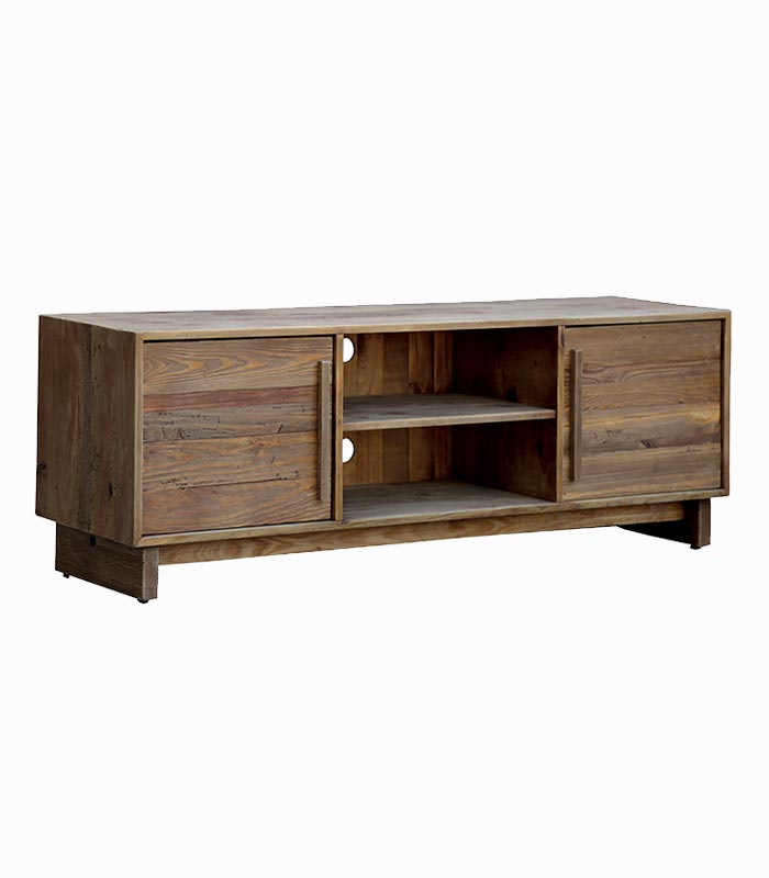Meuble TV pin recyclé L 160 cm EYLAND