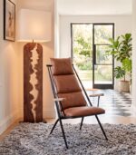 Fauteuil KIRTON cognac