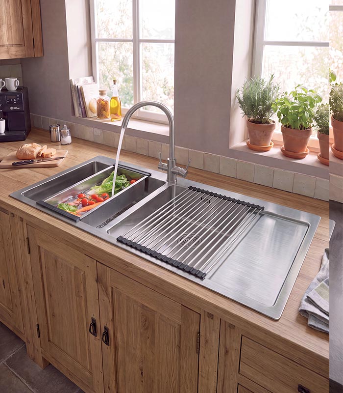 Evier inox qualité supérieure Evier inox qualité supérieure