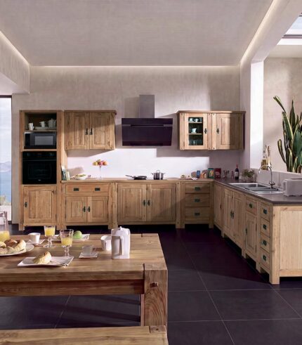 Cuisine en bois massif NORWAY