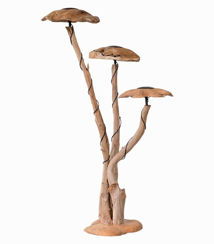 Lampadaire bois MAKIAN Lampadaire bois MAKIAN