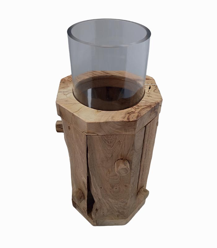 Vase en teck TIDORE Vase en teck TIDORE